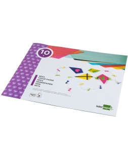 Bloc trabajos manuales liderpapel seda 240x315mm 10 hojas colores surtidos