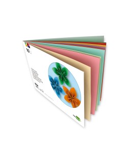 Bloc trabajos manuales liderpapel cartulina 297x420mm 10 hojas colores surtidos