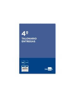 Talonario liderpapel entregas cuarto original t126