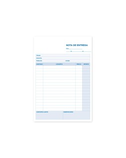 Talonario liderpapel entregas cuarto original y copia t226