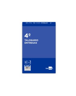 Talonario liderpapel entregas cuarto original y copia t226