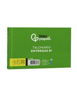 Talonario liderpapel entregas 8º original y copia t228 apaisado
