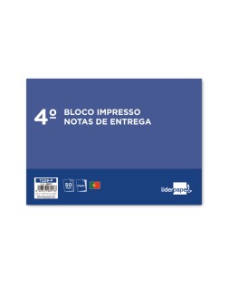 Talonario liderpapel entregas cuarto apaisado 229 duplicado -texto en portugues