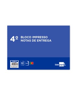 Talonario liderpapel entregas cuarto apaisado 329 triplicado-texto en portugues