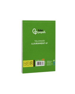 Talonario liderpapel entregas cuarto original y copia t226 texto en catalan