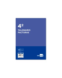 Talonario liderpapel facturas cuarto -con iva- 116