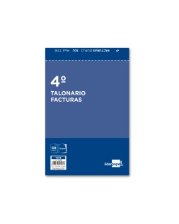 Talonario liderpapel facturas cuarto original y copia t216 con i.V.A