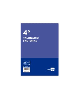 Talonario liderpapel facturas cuarto original y copia t217 sin i.V.A