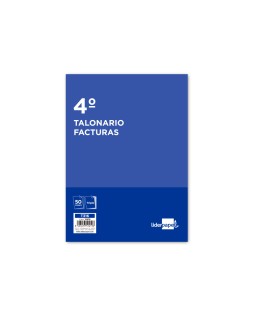 Talonario liderpapel facturas cuarto original y 2 copias t316 con i.V.A