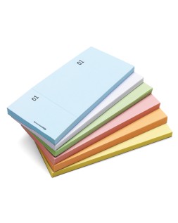 Talonario liderpapel mostrador 50x110 mm tl09 blanco con matriz