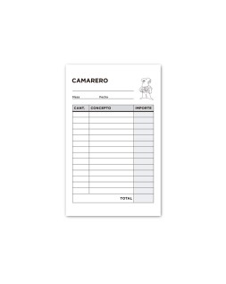 Talonario liderpapel camarero bolsillo original t150