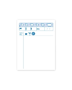 Talonario liderpapel camarero octavo original y copia t252 zig zag