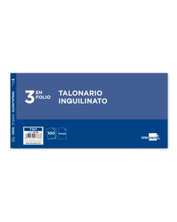Talonario liderpapel inquilinato tres en folio 107 con condiciones