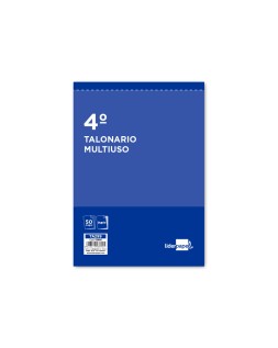 Talonario liderpapel multiusos cuarto original y copia t299