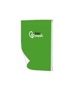 Bloc notas liderpapel liso a5 80 hojas 60g/m2 perforado