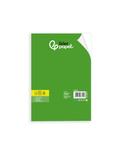 Bloc notas liderpapel liso a4 80 hojas 60g/m2