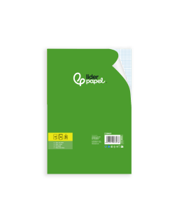 Bloc notas liderpapel cuadro 4mm a4 80 hojas 60g/m2