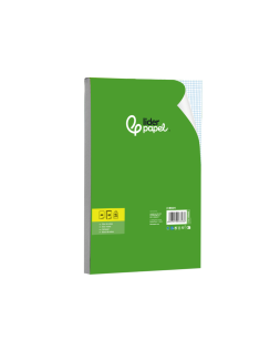Bloc notas liderpapel cuadro 4mm a4 80 hojas 60g/m2
