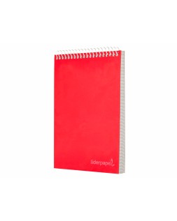 Cuaderno espiral liderpapel bolsillo doceavo apaisado witty tapa dura 80h 75gr cuadro 4 mm colores surtidos