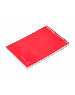 Cuaderno espiral liderpapel bolsillo doceavo apaisado witty tapa dura 80h 75gr cuadro 4 mm colores surtidos