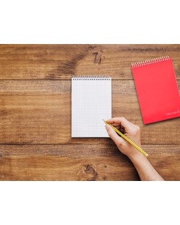 Cuaderno espiral liderpapel bolsillo doceavo apaisado witty tapa dura 80h 75gr cuadro 4 mm colores surtidos