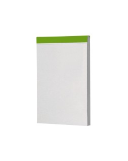 Bloc notas liderpapel liso a7 80 hojas 60 g/m2 perforado sin tapa