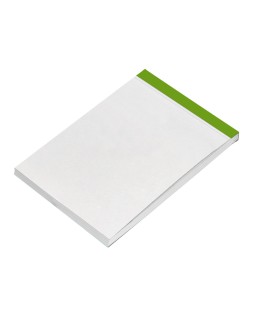 Bloc notas liderpapel liso a7 80 hojas 60 g/m2 perforado sin tapa