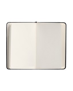Cuaderno con gomilla antartik notes tapa dura a6 hojas lisas negro 100 hojas 80 gr fsc