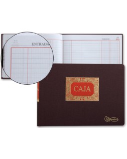 Libro miquelrius cuarto apaisado 100 hojas caja entrada y salida