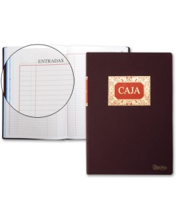 Libro miquelrius folio 100 hojas caja entrada y salida