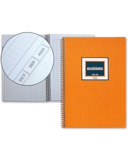 Libro miquelrius n.96 cuarto 50 hojas vencimiento