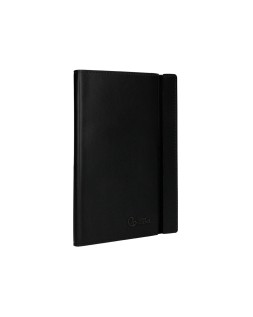 Libreta indice liderpapel similpiel a5 120 hojas 70gr color negro