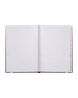 Libreta indice liderpapel similpiel a5 120 hojas 70gr color negro