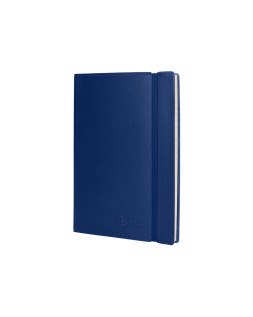 Libreta indice liderpapel similpiel a6 120 hojas 70gr color azul