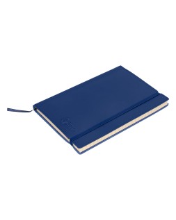 Libreta indice liderpapel similpiel a6 120 hojas 70gr color azul