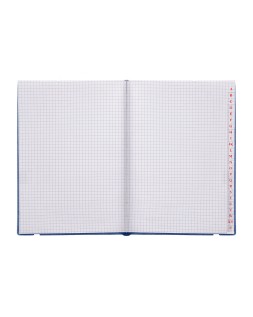 Libreta indice liderpapel similpiel a6 120 hojas 70gr color azul