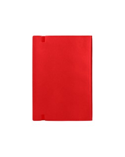 Libreta indice liderpapel similpiel a7 120 hojas 70gr color rojo