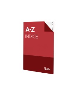 Indice liderpapel tapa cartoncillo cuarto 24 hojas 70g/m2 colores surtidos
