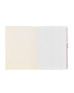 Indice liderpapel tapa cartoncillo cuarto 24 hojas 70g/m2 colores surtidos