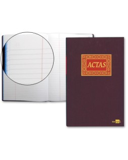 Libro liderpapel folio 100 hojas actas