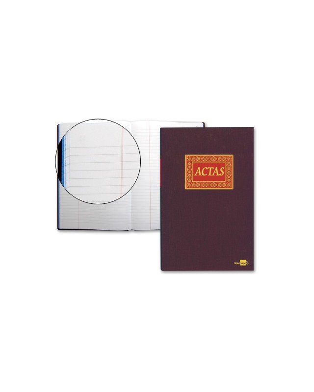 Libro liderpapel folio 100 hojas actas