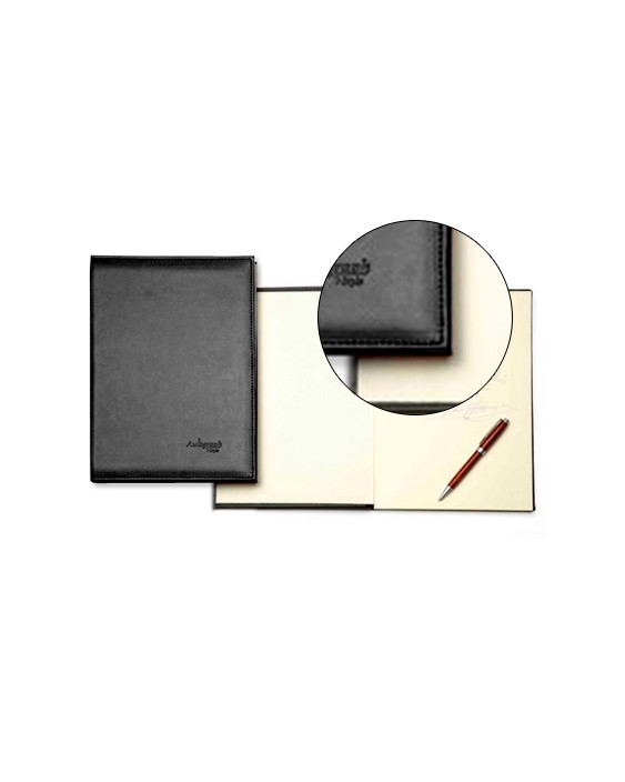 Libro de firmas autograph 6876 tapa acolchada negra 305x210 mm