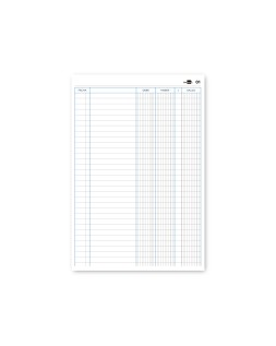 Libro liderpapel folio cartone 100 hojas cuentas corrientes debe haber y saldo
