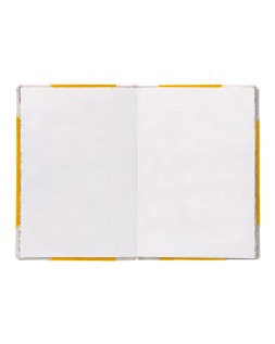 Libro cartone cosido fernandes flecha din a4+ liso 50 hojas 100 gr amarillo