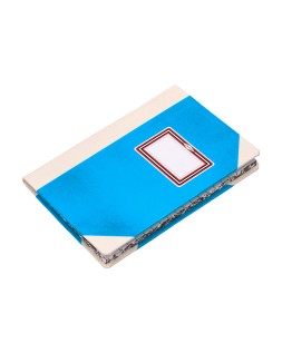 Libro cartone cosido fernandes flecha din a4+ rayado horizontal 50 hojas 100 gr azul