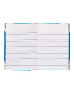 Libro cartone cosido fernandes flecha din a4+ rayado horizontal 50 hojas 100 gr azul