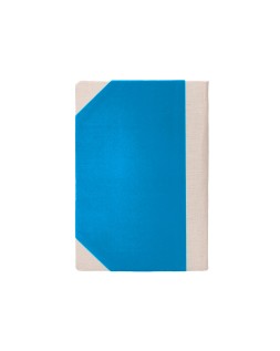 Libro cartone cosido fernandes flecha din a5+ liso 50 hojas 100 gr azul