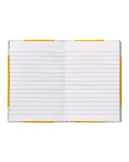 Libro cartone cosido fernandes flecha din a6+ rayado horizontal 50 hojas 100 gr verde