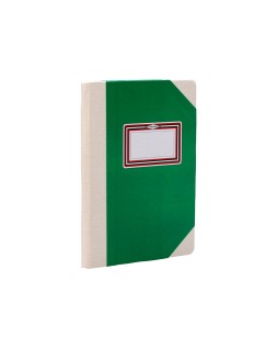 Libro cartone cosido fernandes flecha din a6+ rayado horizontal 50 hojas 100 gr rojo