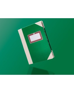 Libro cartone cosido fernandes flecha din a6+ rayado horizontal 50 hojas 100 gr rojo